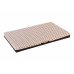 Kuschelbett - beige mit braunen Pfoten