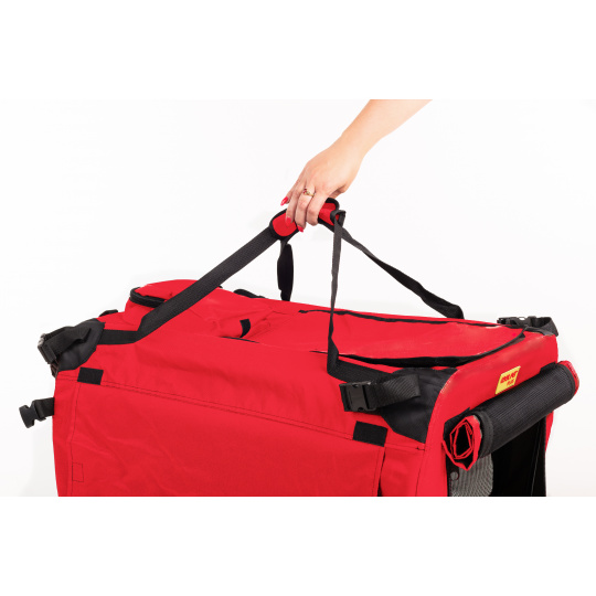 Abdeckung für Transportbox COOL PET Plus in Rot