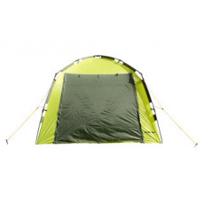Zelt COOLPET Komfort 3 x 3 m Farbe: grün - khaki/senf und Sonnensegel 4x3m