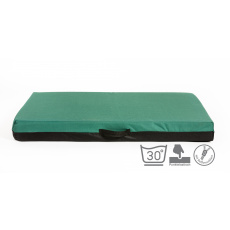 Orthopädisches Hundebett - grünes Oxford-Material