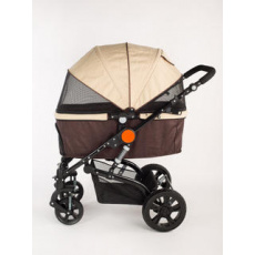 Wagen, braun/beige Stroller für Hunde, Katzen und anderen Tieren, Hundewagen, pet roadster, tier trolley, Hundebuggy, Buggy braun/beige Wagen, braun/beige Stroller für Hunde, Katzen und anderen Tieren, Hundewagen, pet roadster, tier trolley, Hundebuggy, Buggy braun/beige