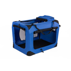 Hundebox blau Economy, faltbar 4 Größen Hundebox blau Economy, faltbar 4 Größen