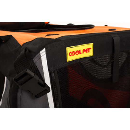 Zusammenklappbare Transportbox COOL PET  orange 7 Größen
