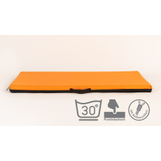 Visco Hundebett memory foam orthopädische Matratze mit abnehmbarem Bezug Oxford Textilien orange 12 Größen Visco Hundebett memory foam orthopädische Matratze mit abnehmbarem Bezug Oxford Textilien orange 12 Größen
