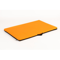 Hundebett Oxford Textilie orange Schaumstoffplatte standard 12 Größen