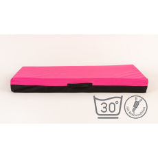 Kuschelbett - rosa Oxford-Material