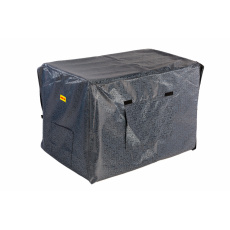 Abdeckung für Gitterbox 6 Größen grau mit schwarzer Buchstaben Abdeckung für Gitterbox 6 Größen grau mit schwarzer Buchstaben
