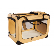 Hundetransportbox BASIC beige L 70*52*52cm Hundetransportbox BASIC beige L 70*52*52cm