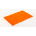 Matte aus Baumwolle orange gefüllt mit Vlies 3 Größen